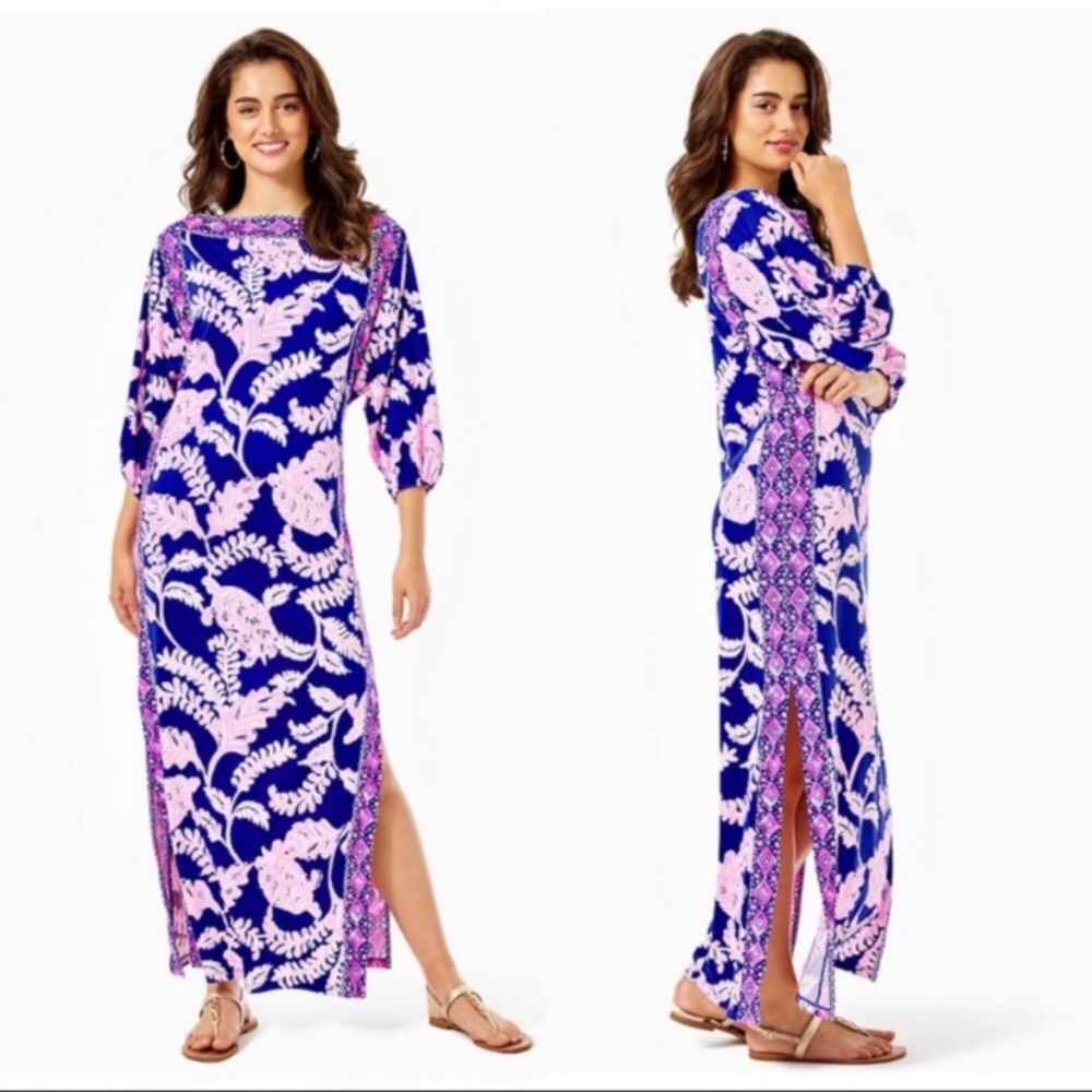 LILLY PULITZER SILVA MAXI DRESS 💕💜💕💜